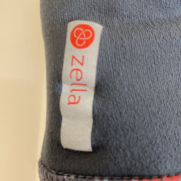 Zella grey print size L workout leggings - Picture 2 of 7